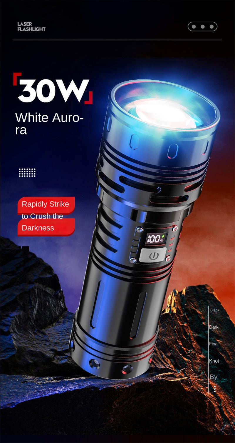 All-Terrain Multi-Function High-Power Flashlight — Built for Night Fishing, Hiking, Search & Rescue
