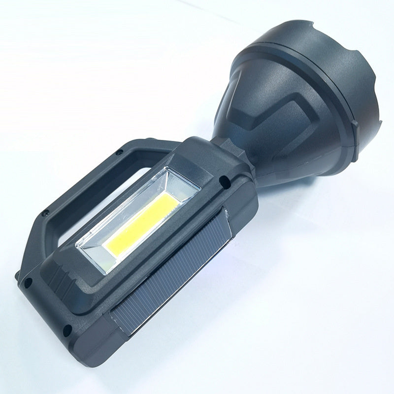 Rechargeable High-Power LED Spotlight – Long-Range Beam + Side Light for Outdoor, Emergency, and Camping Use  🔋 Ultra-bright. Ultra-reliable. Always ready
