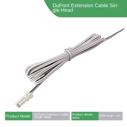 5V / 12V / 24V 2-Pin LED Strip Jumper Wires Solderless Led Strip Connectors for 5mm, 8mm and 10mm COB/SMD LED strips
