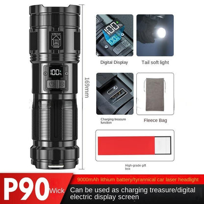 All-Terrain Multi-Function High-Power Flashlight — Built for Night Fishing, Hiking, Search & Rescue