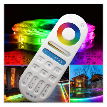 Smart RGB Bluetooth WiFi LED Controller – Voice & App Control for Dream Color LED Strip Lights