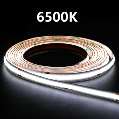 8mm Continuous COB LED Strip – High CRI, Flicker-Free, Ultra Bright & Flexible Linear Light 🌟 Professional-grade lighting in a slim, seamless, and easy-to-install form.