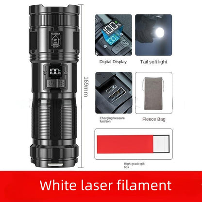 All-Terrain Multi-Function High-Power Flashlight — Built for Night Fishing, Hiking, Search & Rescue