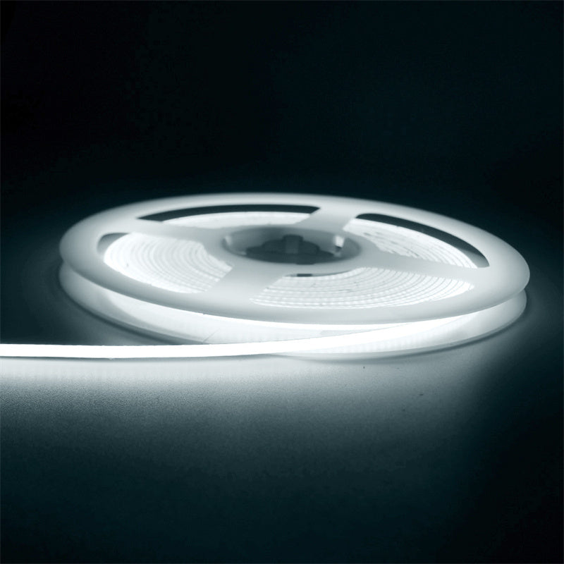 2.7mm COB LED Strip – Ultra-Slim, Soft White, 480 LEDs/m, Flicker-Free Accent Light  🔦 Perfect for fine detail lighting, compact designs, and smooth ambient glow