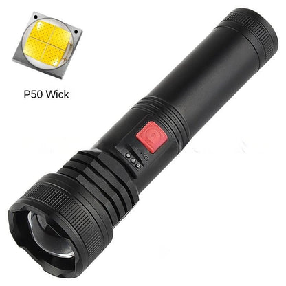All-Terrain Multi-Function High-Power Flashlight — Built for Night Fishing, Hiking, Search & Rescue