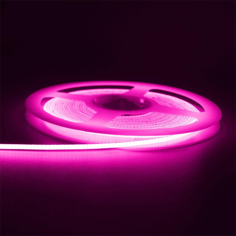 Ultra Slim RGB COB LED Strip Light – 2.7mm Width, 3.7V Super Bright Adhesive Light Strip, High CRI Ambient Lighting for DIY Decor