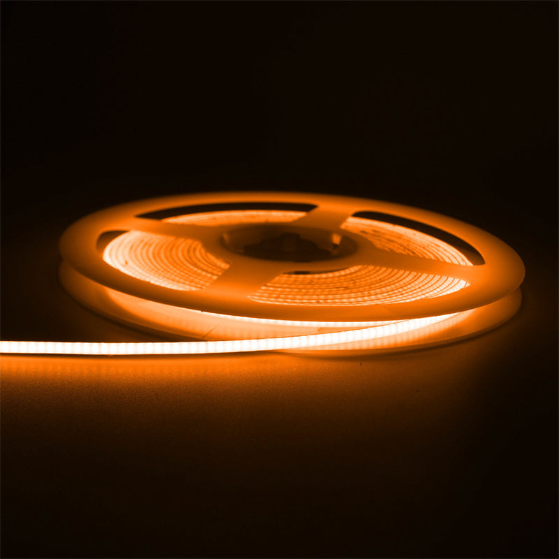 Ultra Slim RGB COB LED Strip Light – 2.7mm Width, 3.7V Super Bright Adhesive Light Strip, High CRI Ambient Lighting for DIY Decor