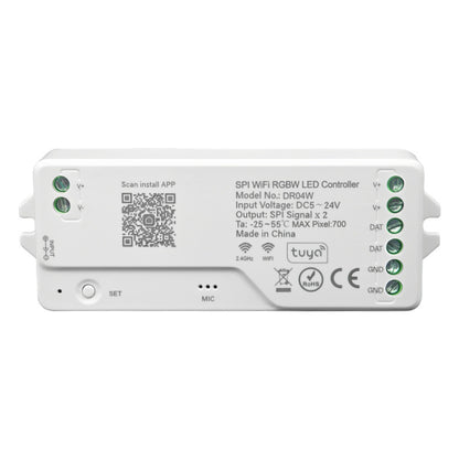 Smart RGB Bluetooth WiFi LED Controller – Voice & App Control for Dream Color LED Strip Lights