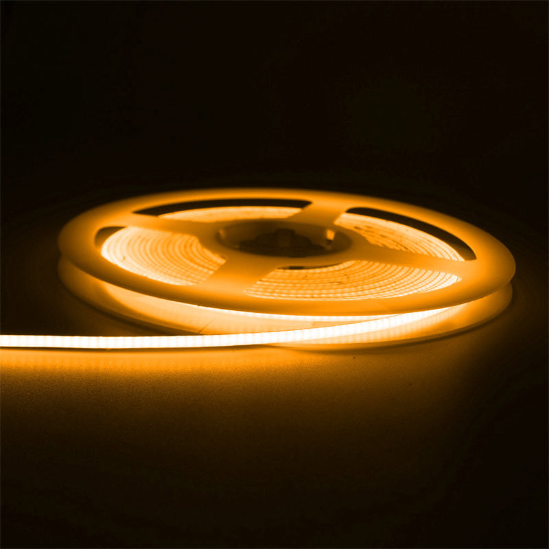 Ultra Slim RGB COB LED Strip Light – 2.7mm Width, 3.7V Super Bright Adhesive Light Strip, High CRI Ambient Lighting for DIY Decor