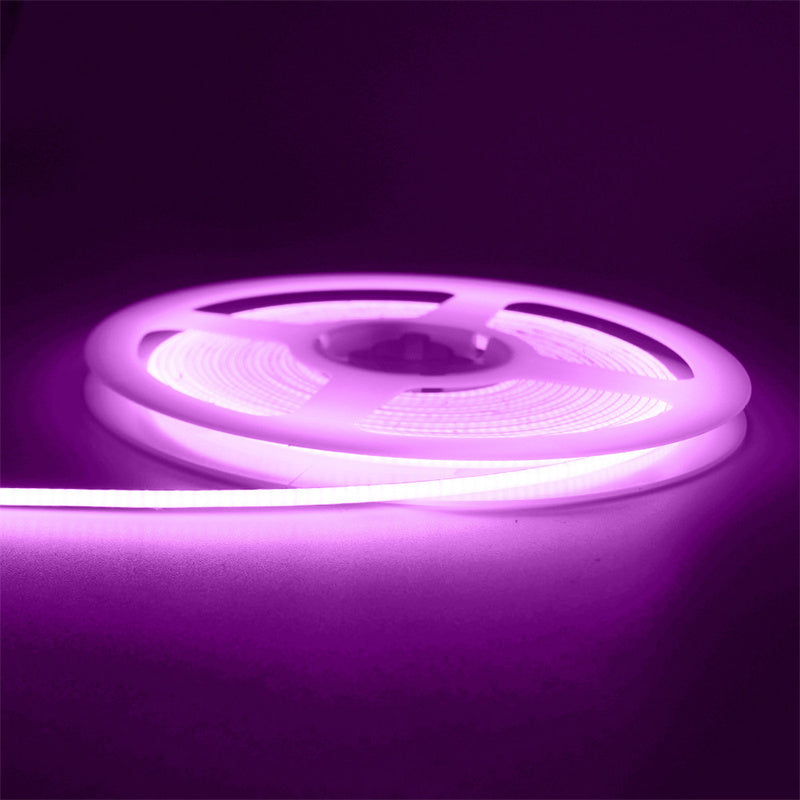 Ultra Slim RGB COB LED Strip Light – 2.7mm Width, 3.7V Super Bright Adhesive Light Strip, High CRI Ambient Lighting for DIY Decor
