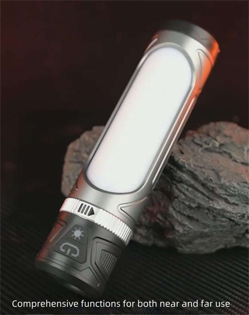 180° Rotatable Retractable Magnetic LED Work Light – Ultimate Hands-Free Flashlight for Camping & Outdoor Repairs