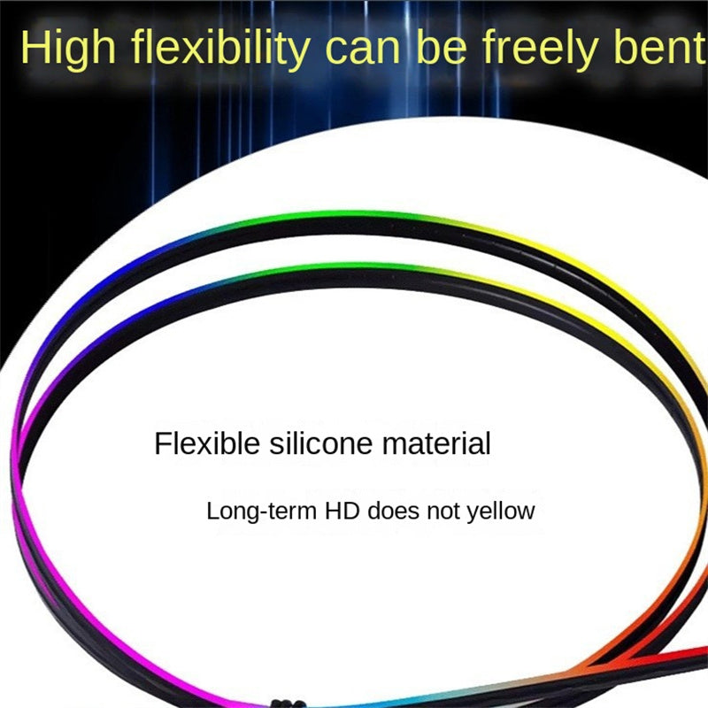 Music Rhythm RGB Car Ambient Light USB Sound-Control Multi-Color Atmosphere Lamp