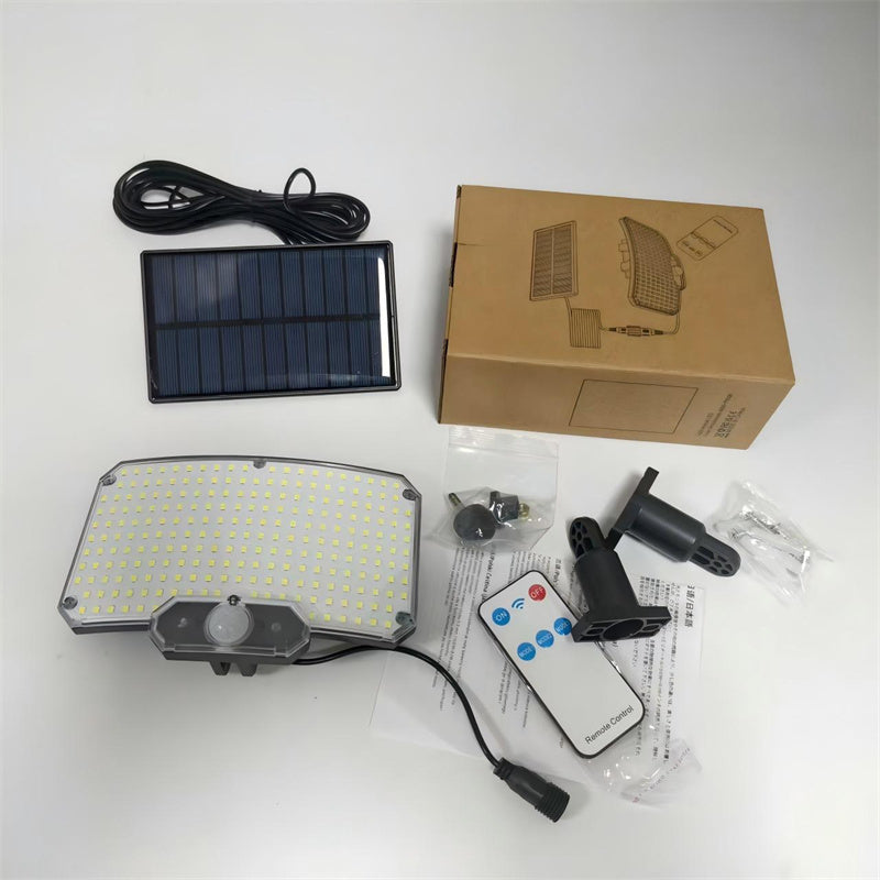 Ultra-Bright LED Solar Motion Sensor Light  IP65 Waterproof Split-Design Garden Wall Lamp