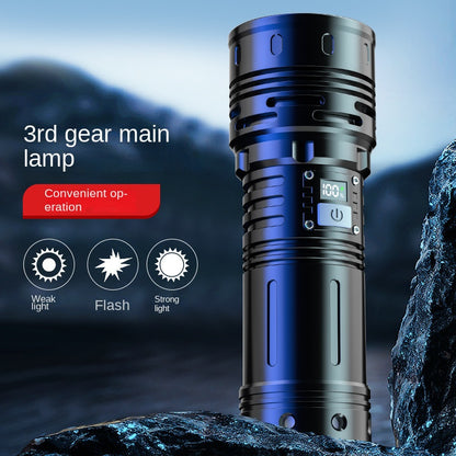 All-Terrain Multi-Function High-Power Flashlight — Built for Night Fishing, Hiking, Search & Rescue