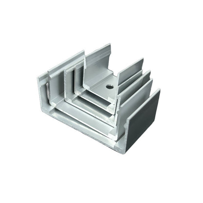 6063 Aluminum LED Strip Mounting Clips for Silicone Neon Lights