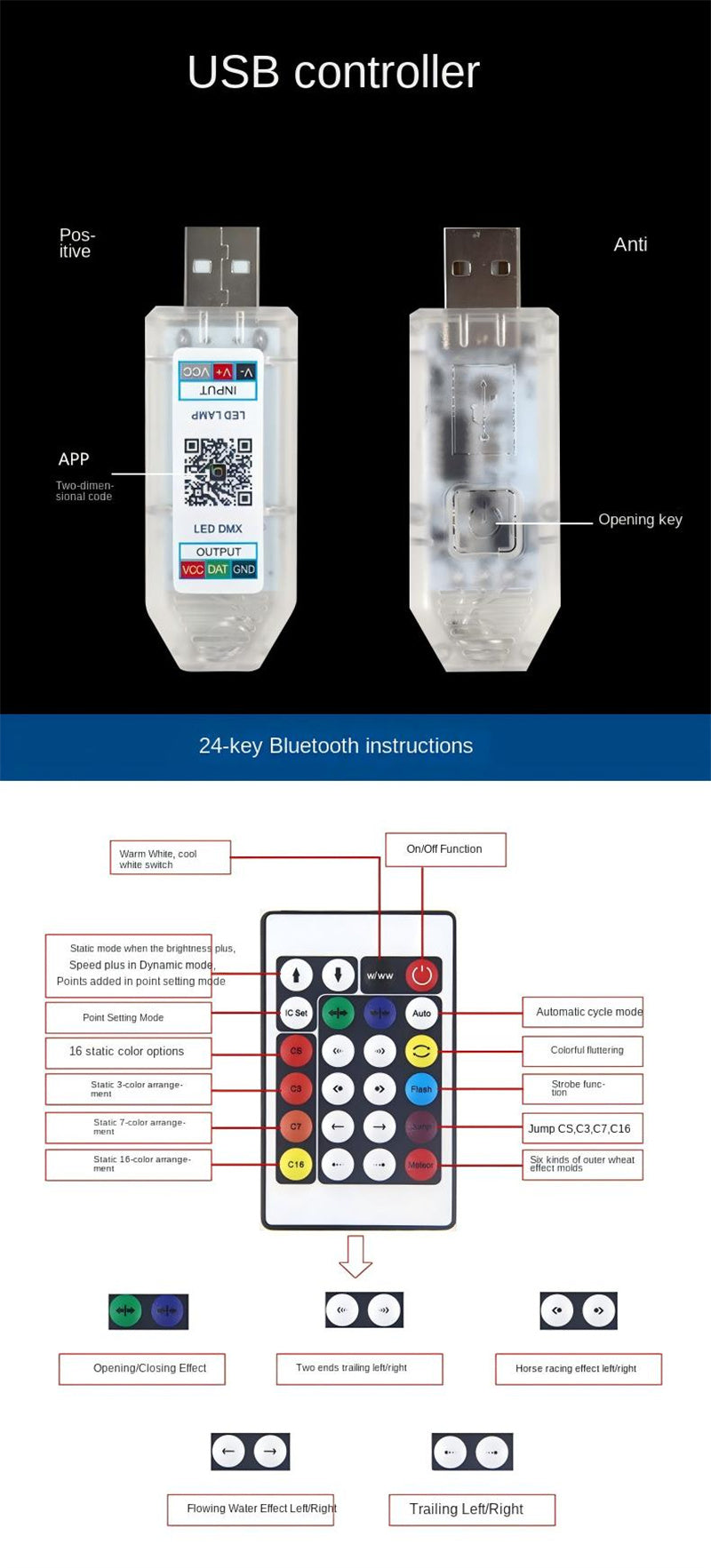 5V Bluetooth APP RGB Neon LED Strip – Music Sync, Outdoor Rain-Resistant Flexible Flow Light
