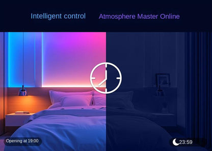 10mm RGBIC COB LED Light Strip – Programmable Chasing Flow Effect, Dotless Ambient Tape Lighting for DIY, or Home Decor.