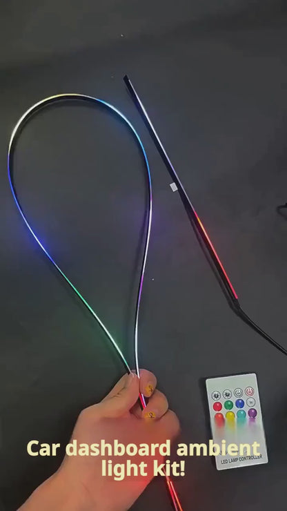 Music Rhythm RGB Car Ambient Light USB Sound-Control Multi-Color Atmosphere Lamp