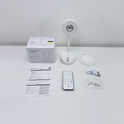 Smart Wireless RGB Wall Sconce – Rechargeable Motion Sensor Spotlight & Picture Light