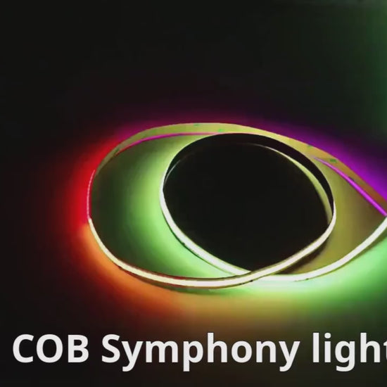 10mm COB RGBIC LED strip flowing chasing ligh