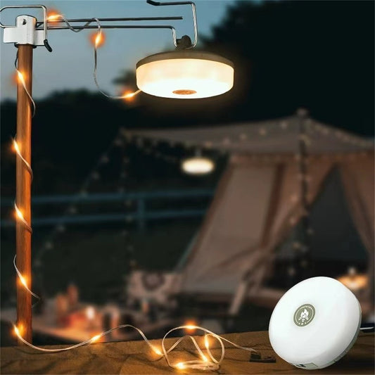 New Multifunctional Camping Light Lighting Camping Light Outdoor Tent Light Shrink Light String Multifunctional Camping String Lights